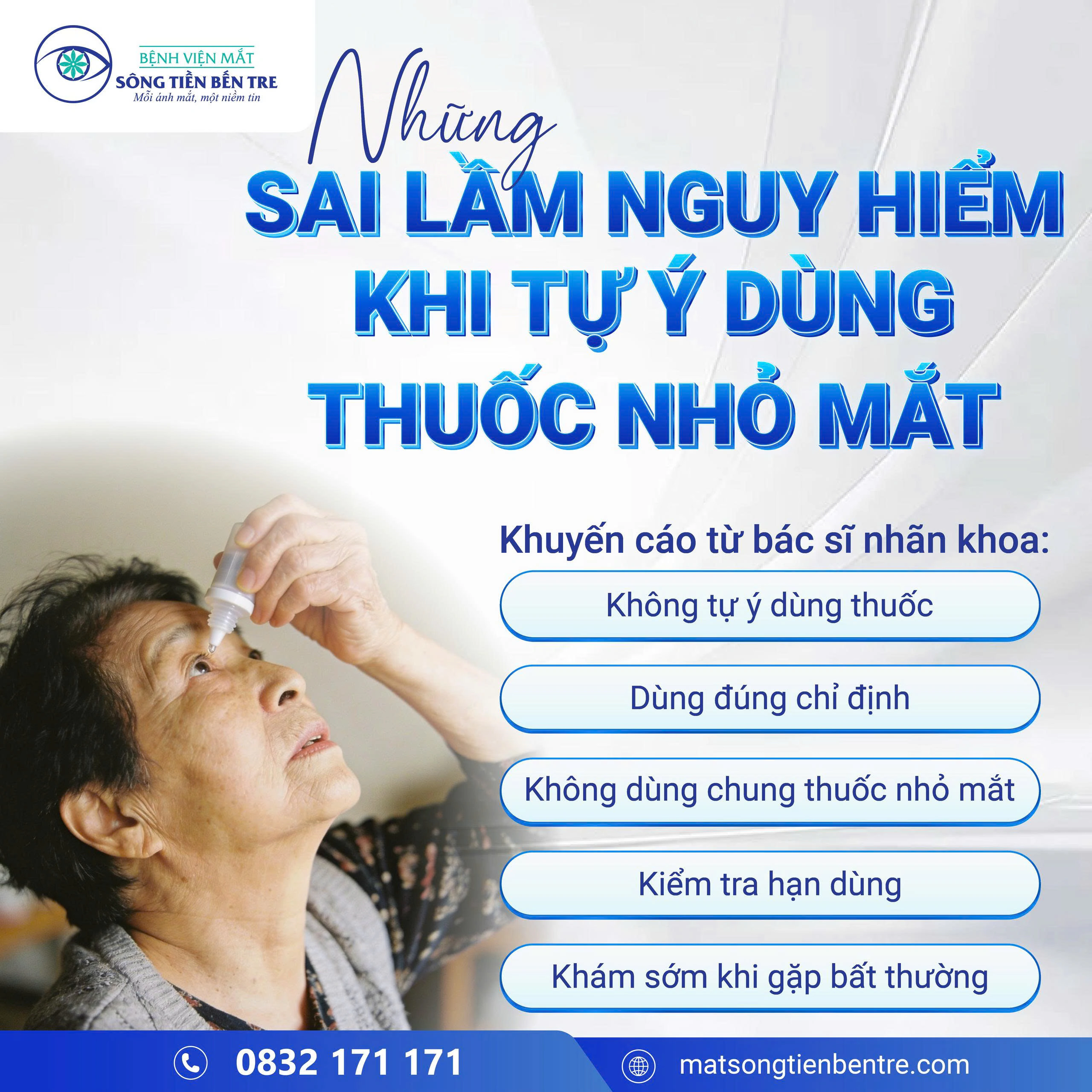 NHỮNG SAI LẦM NGUY HIỂM KHI TỰ Ý DÙNG THUỐC NHỎ MẮT NHỮNG SAI LẦM NGUY HIỂM KHI TỰ Ý DÙNG THUỐC NHỎ MẮT