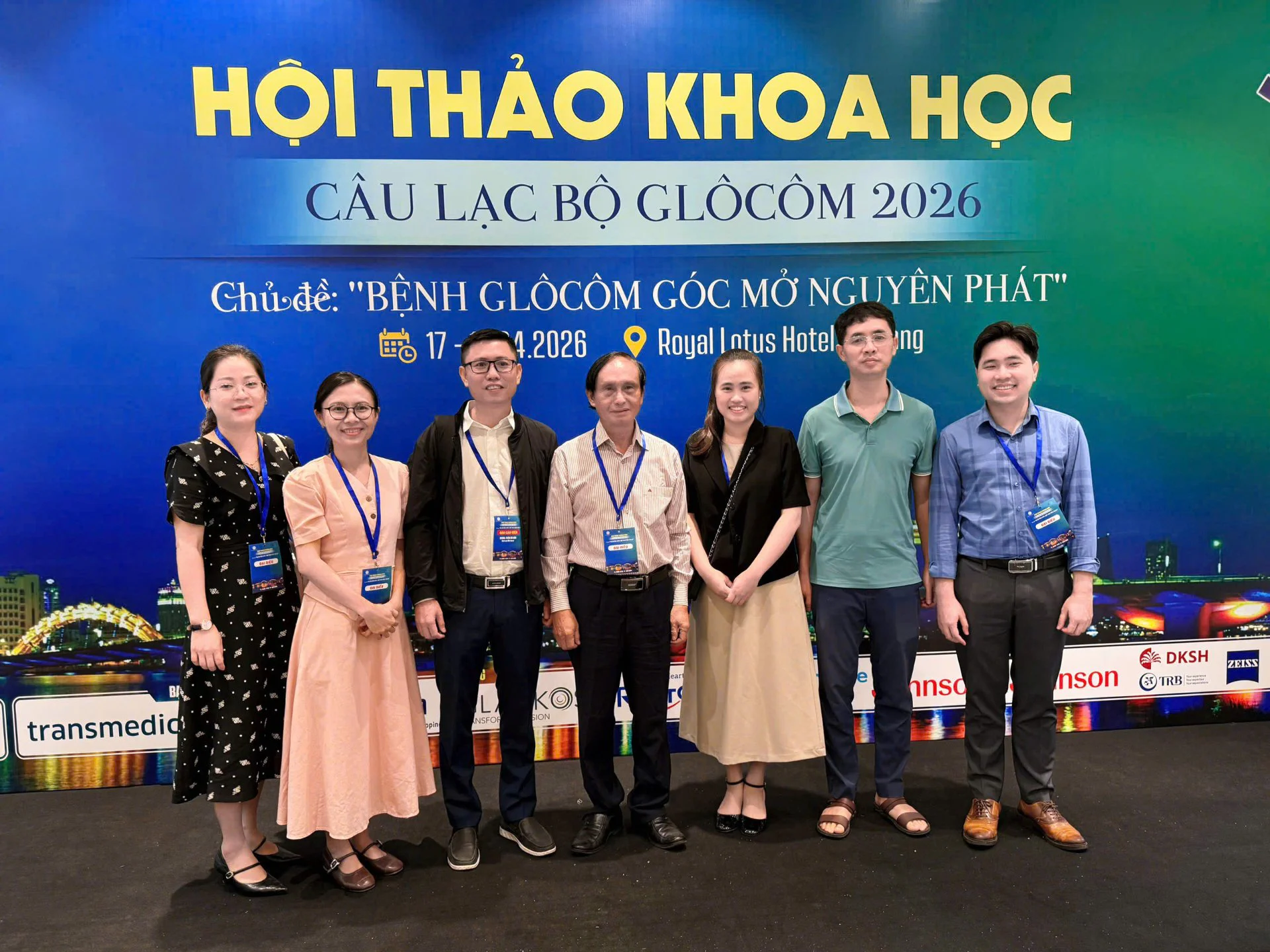 CHUYÊN GIA NHÃN KHOA CỦA TẬP ĐOÀN Y KHOA VISI BÁO CÁO TẠI HỘI THẢO GLÔCÔM 2026